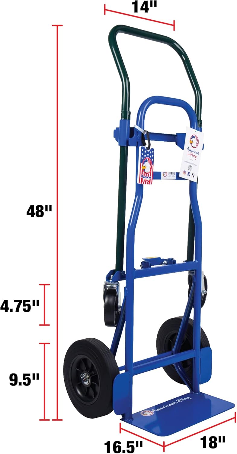 800 lbs Quick Latch Hand Truck - Pro - Lift