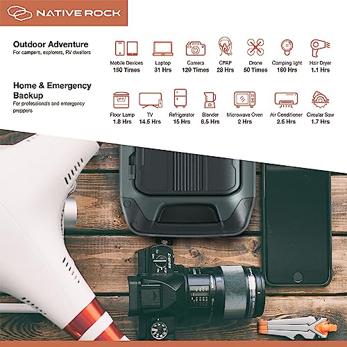 Native Rock 2200W Portable Power Station - Pro - Lift