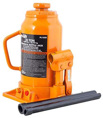 Pro - Lift 20 Ton Hydraulic Bottle Jack - Portable Car Jack 40000 Lbs Capacity with Pump Handle for Car Sedans SUV - Pro - Lift