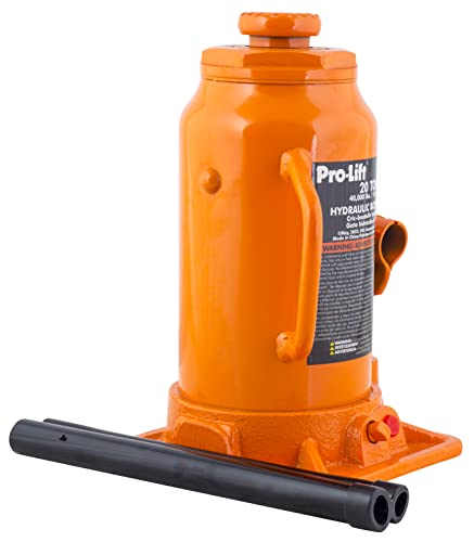 Pro - Lift 20 Ton Hydraulic Bottle Jack - Portable Car Jack 40000 Lbs Capacity with Pump Handle for Car Sedans SUV - Pro - Lift