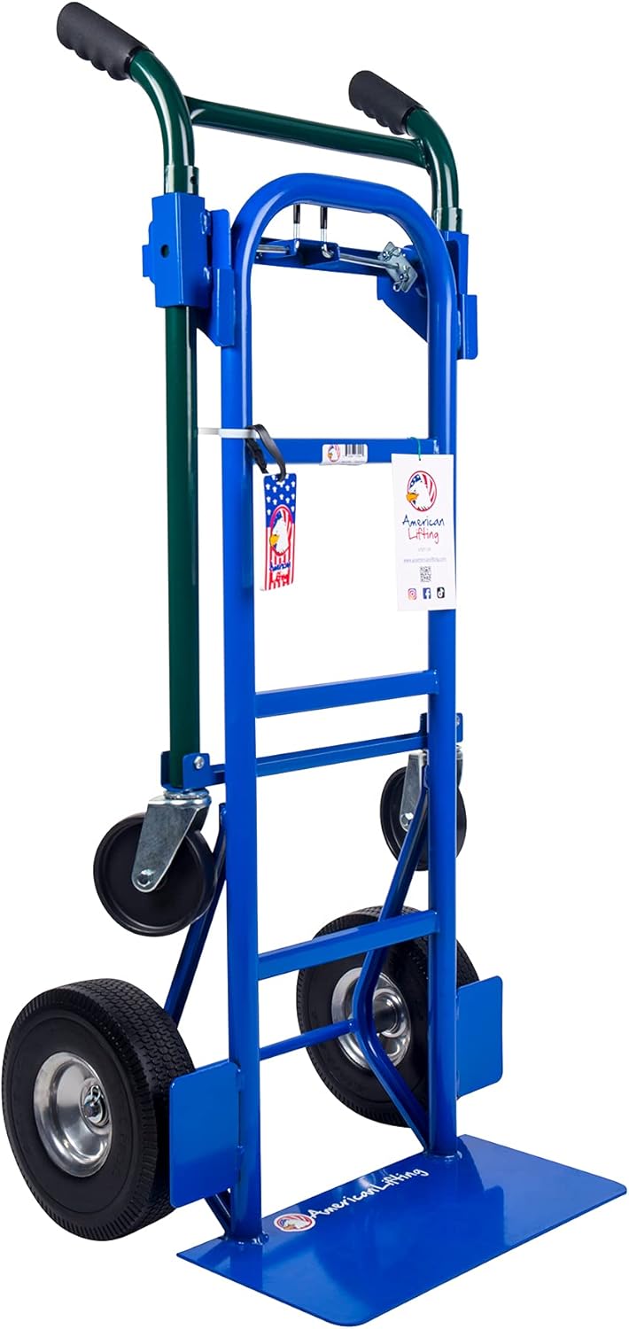 Quick Change 4 - in - 1 Convertible Hand Truck & Cart - Pro - Lift