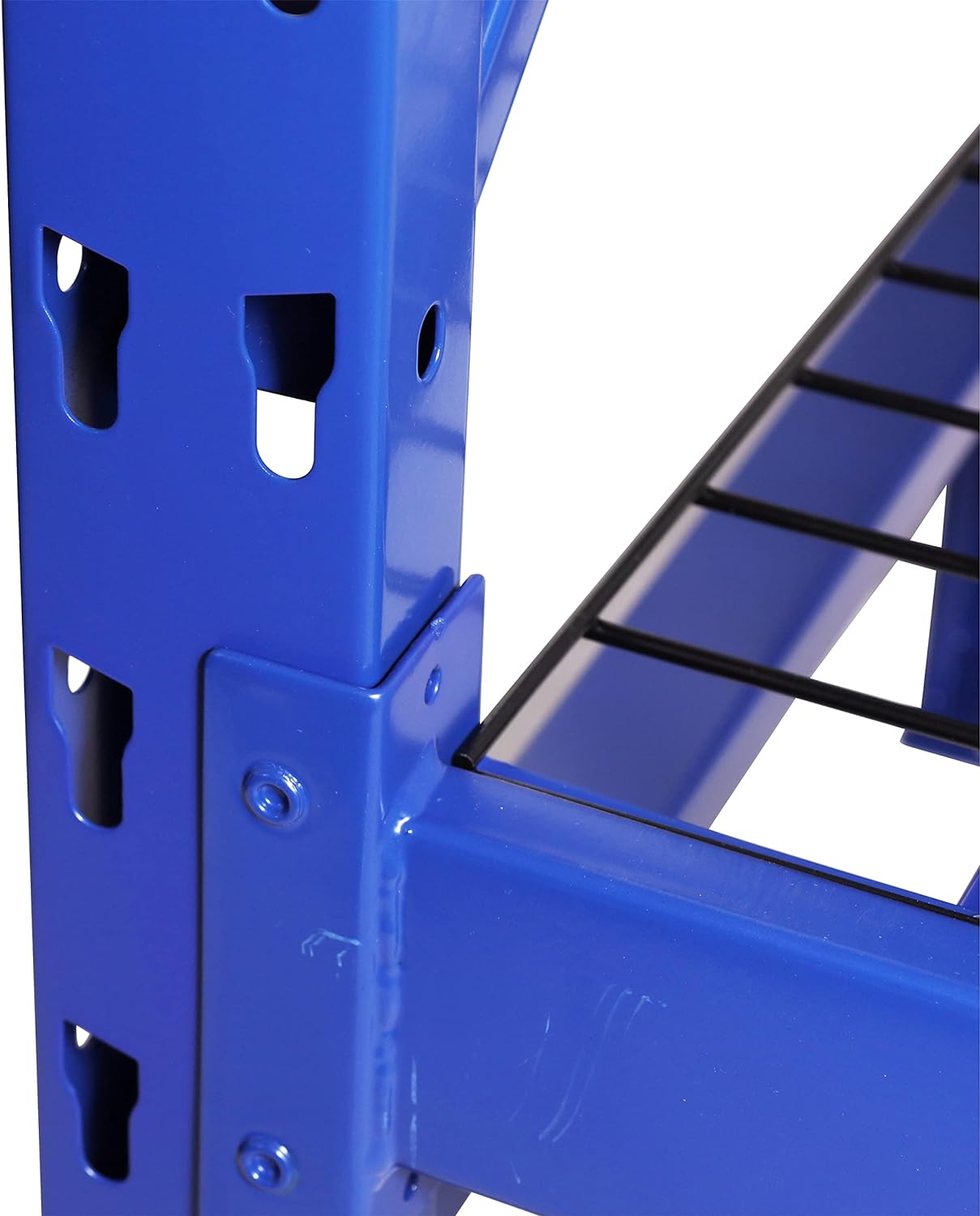 Pro-Lift Master Storage Shelves: Sturdy 4-Tier Adjustable Metal Wire Shelving - 8000 lbs Total Load Capacity for Supreme Garage & Basement Organization - Pro-Lift