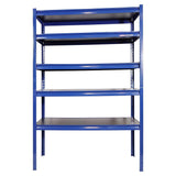 5 - Tier Heavy Duty Metal Shelving - 4000 lbs Capacity for Garage/Basement Organization - Pro - Lift