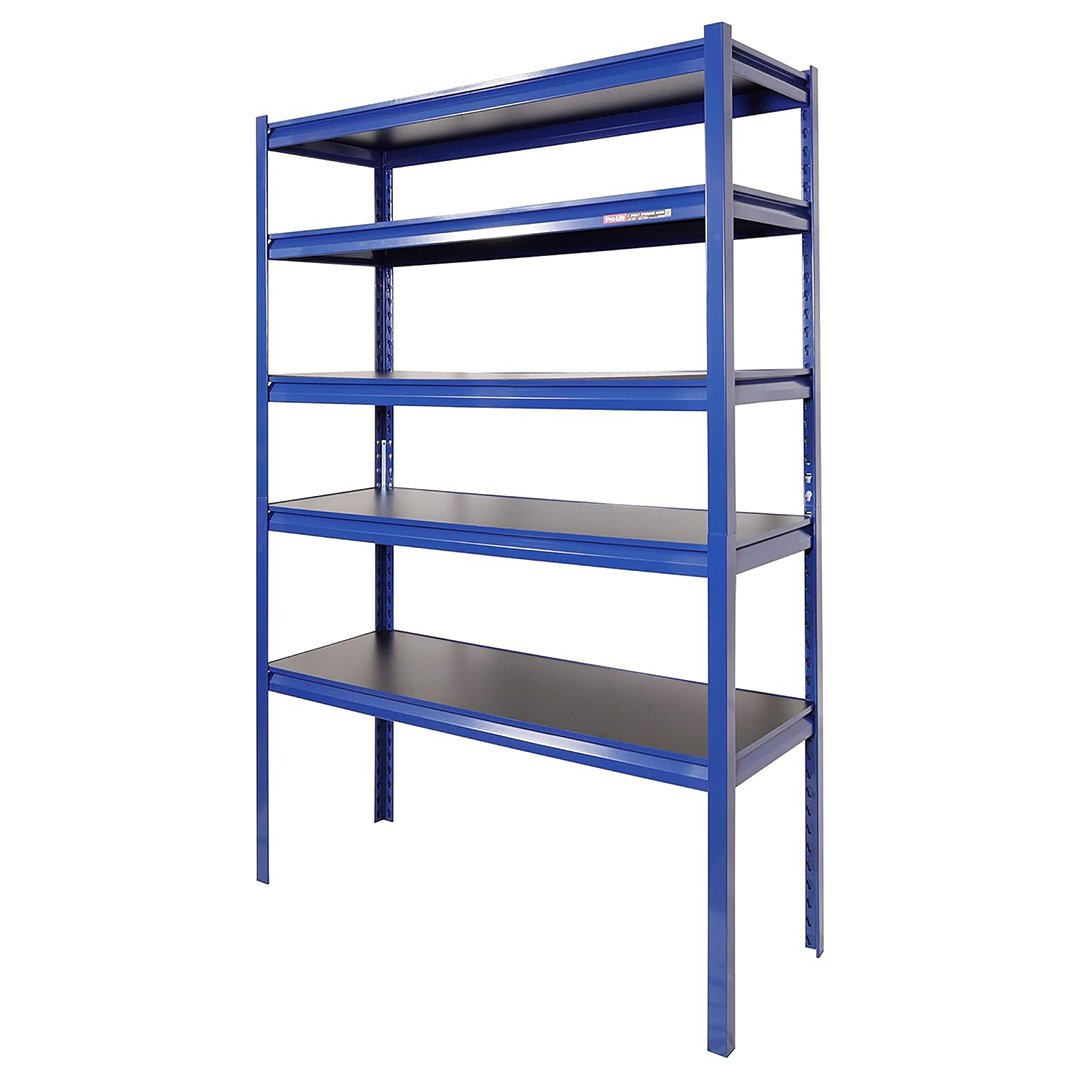 5 - Tier Heavy Duty Metal Shelving - 4000 lbs Capacity for Garage/Basement Organization - Pro - Lift