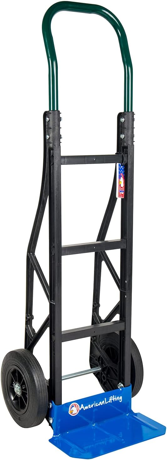 600 lb Capacity Ultra Lightweight Nylon Convertible Hand Truck & Dolly - Pro - Lift