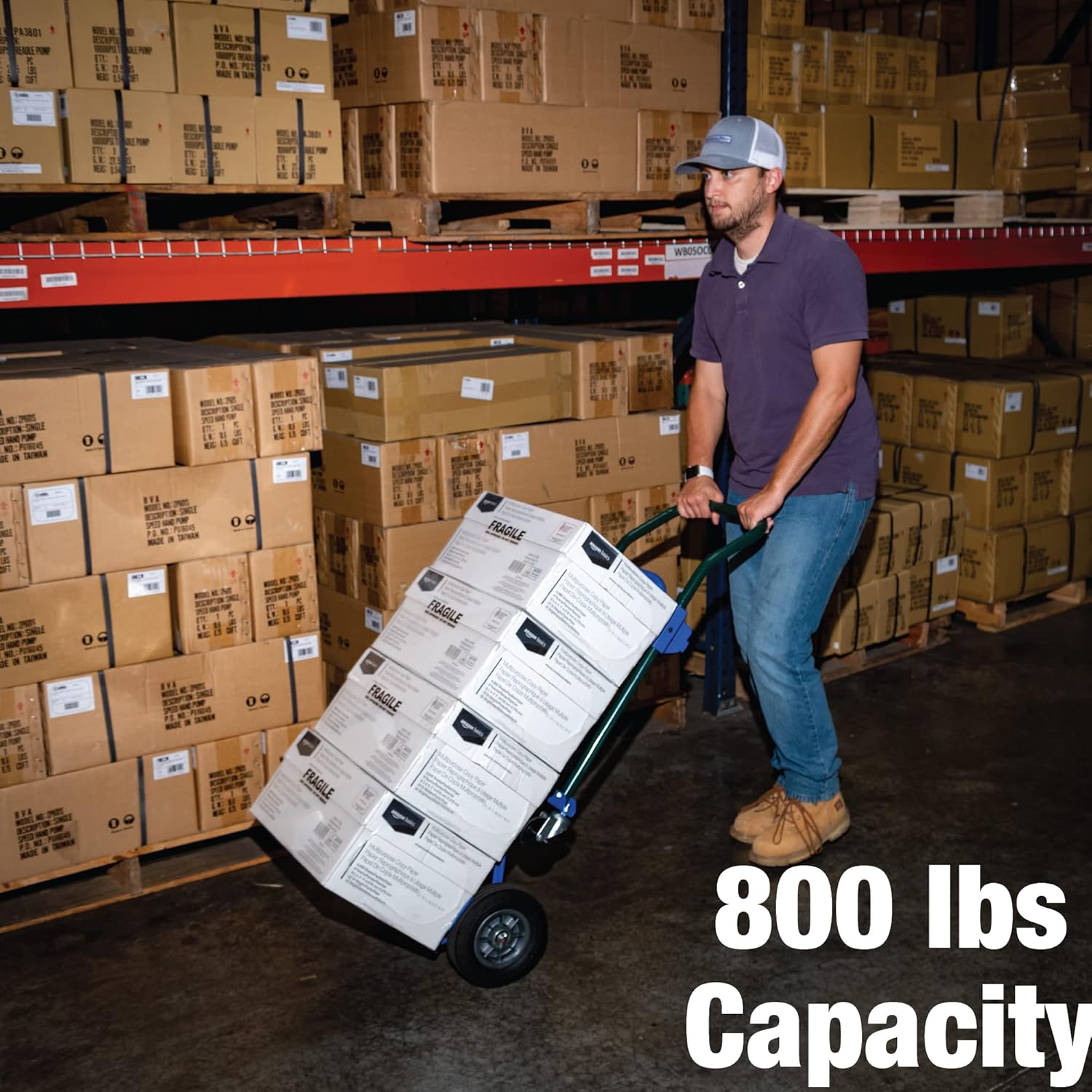 800 lbs Quick Latch Hand Truck - Pro - Lift