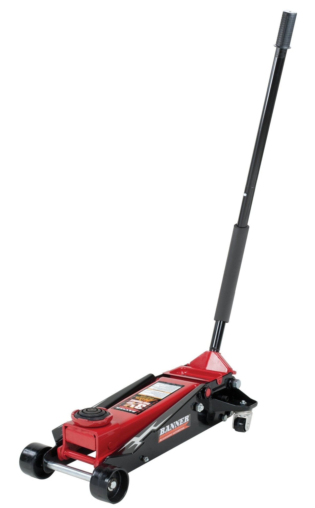 Blackhawk 3.5 Ton Capacity Black/Red Fast Lift Service Jack - Pro - Lift