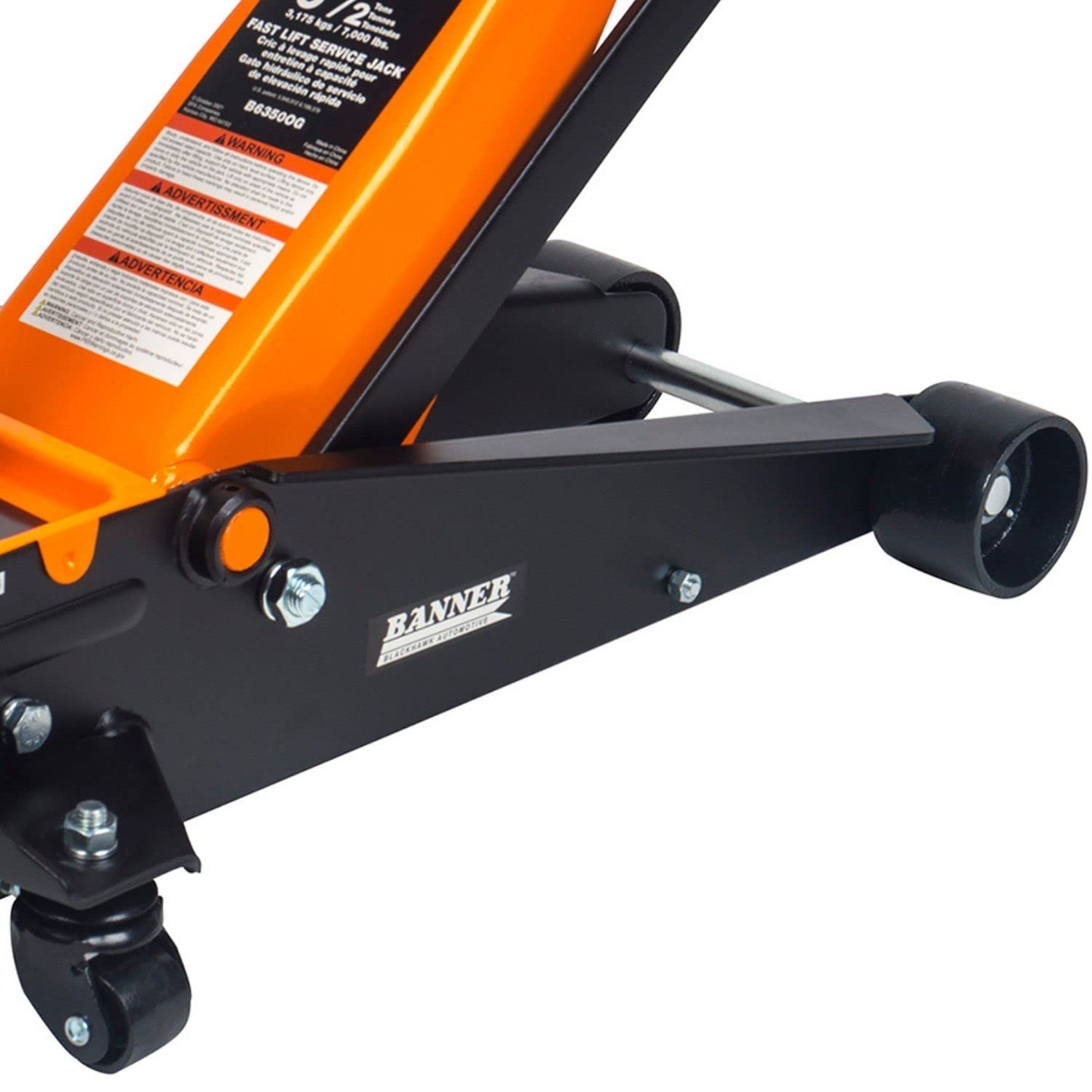 Blackhawk Banner 3.5 Ton Floor Jack - Pro - Lift