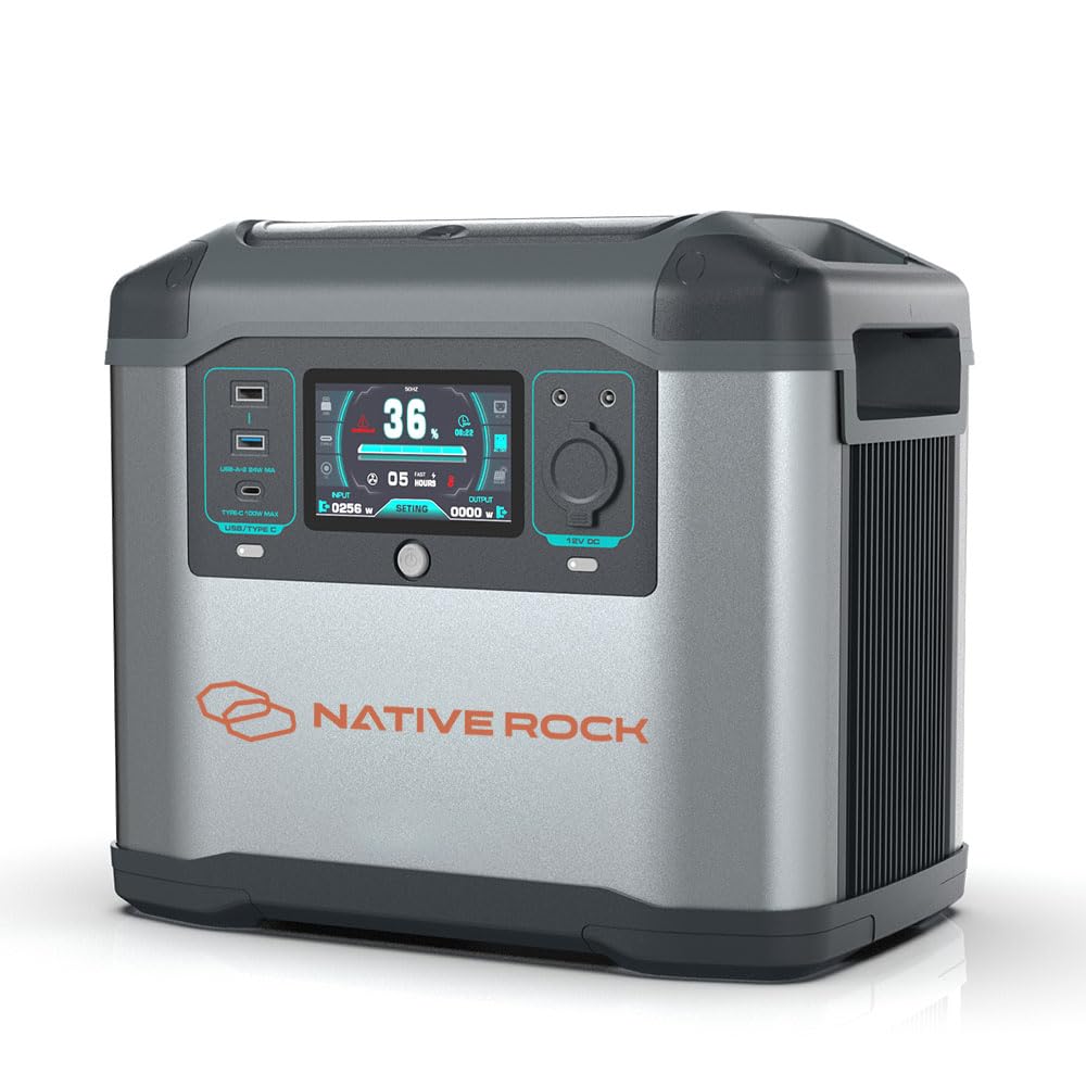 Native Rock 1500W Portable Power Station - Pro - Lift