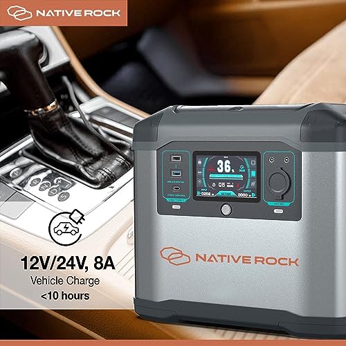 Native Rock 2200W Portable Power Station - Pro - Lift