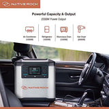 Native Rock 2200W Portable Power Station - Pro - Lift