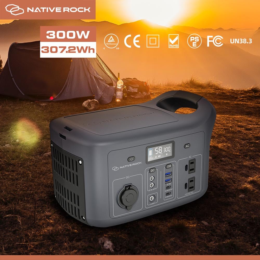 Native Rock 300W Portable Power Station - Pro - Lift