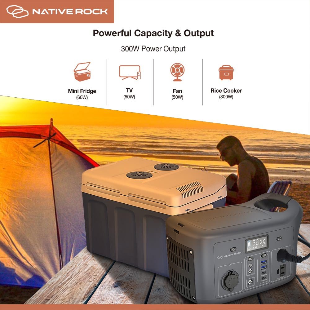 Native Rock 300W Portable Power Station - Pro - Lift