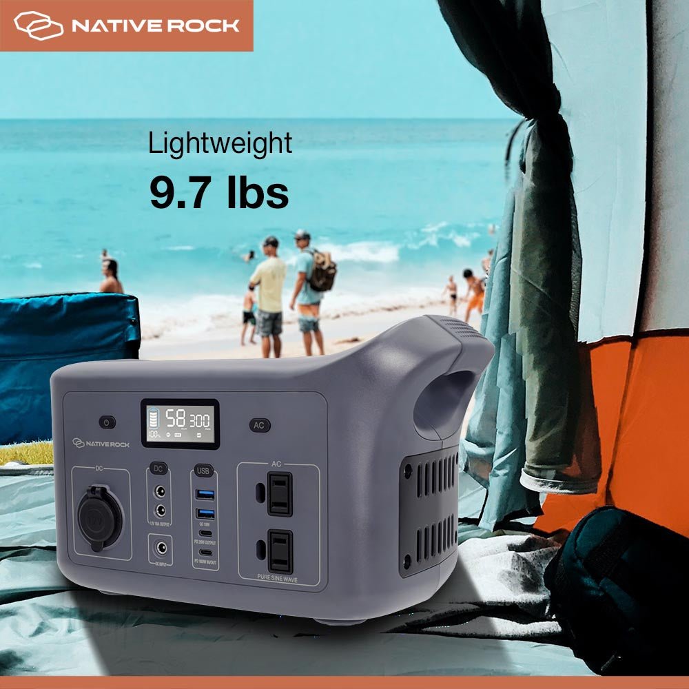 Native Rock 300W Portable Power Station - Pro - Lift