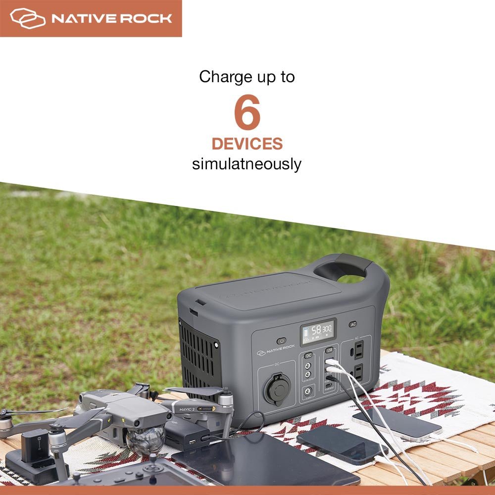 Native Rock 300W Portable Power Station - Pro - Lift