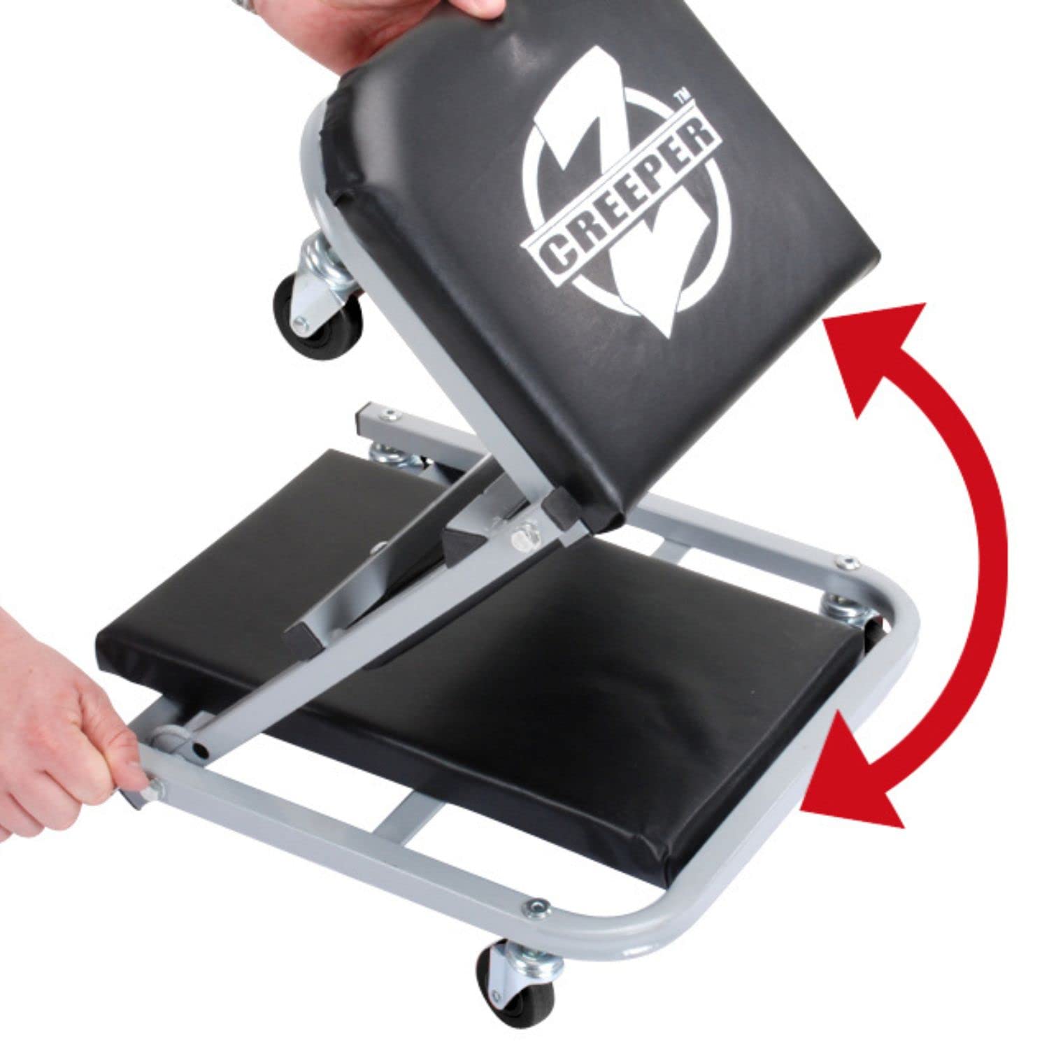 Pro - Lift 300 Lbs Mechanic Creeper 2 in 1 Foldable Creeper Seat - Pro - Lift