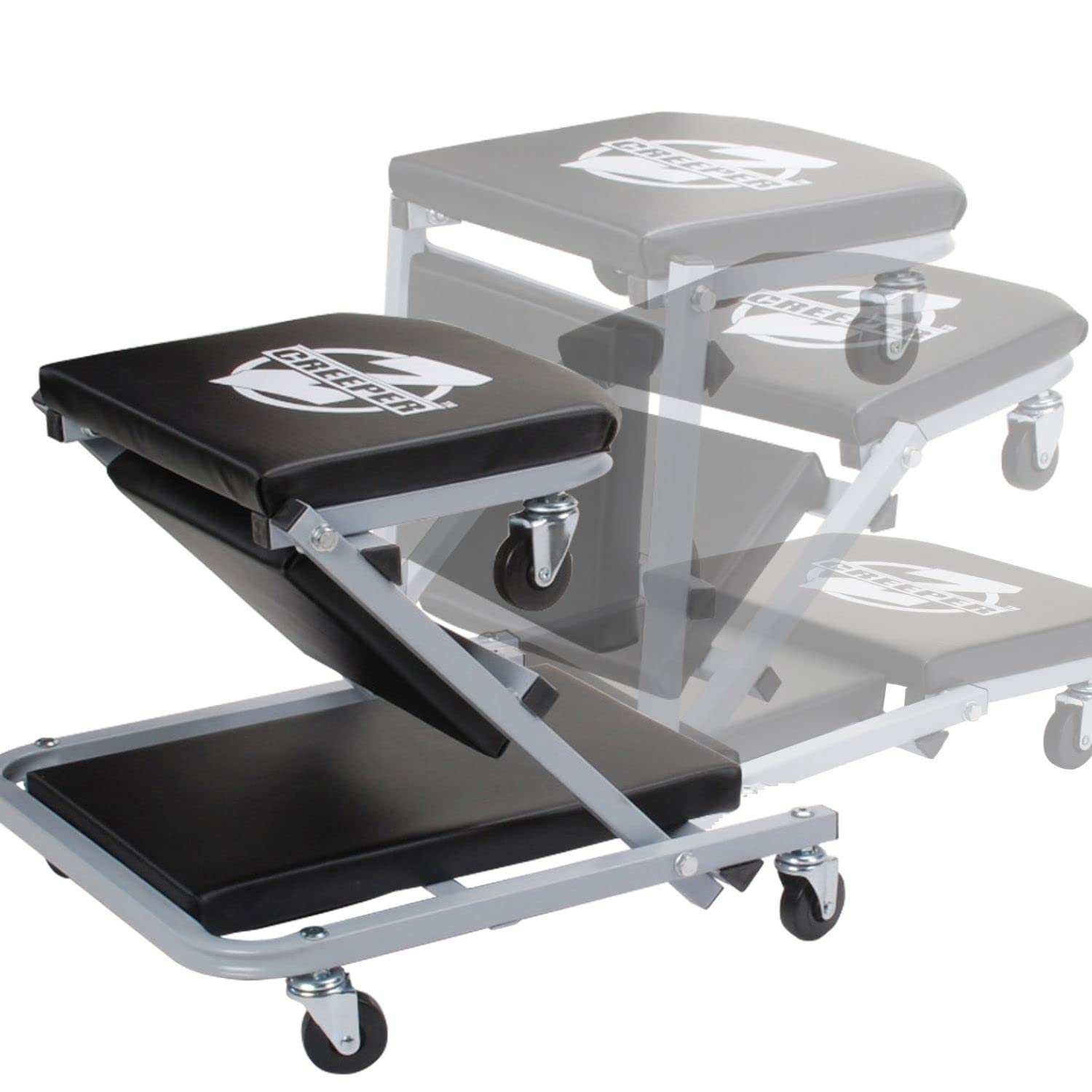 Pro-Lift 300 Lbs Mechanic Creeper 2 in 1 Foldable Creeper Seat