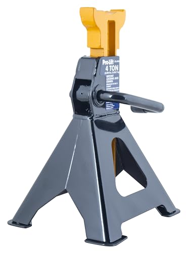 Pro - Lift 4 Ton Jack Stands - Sturdy Steel Construction for Auto, Truck, Farm and Shop Use, 1 Pair - Pro - Lift