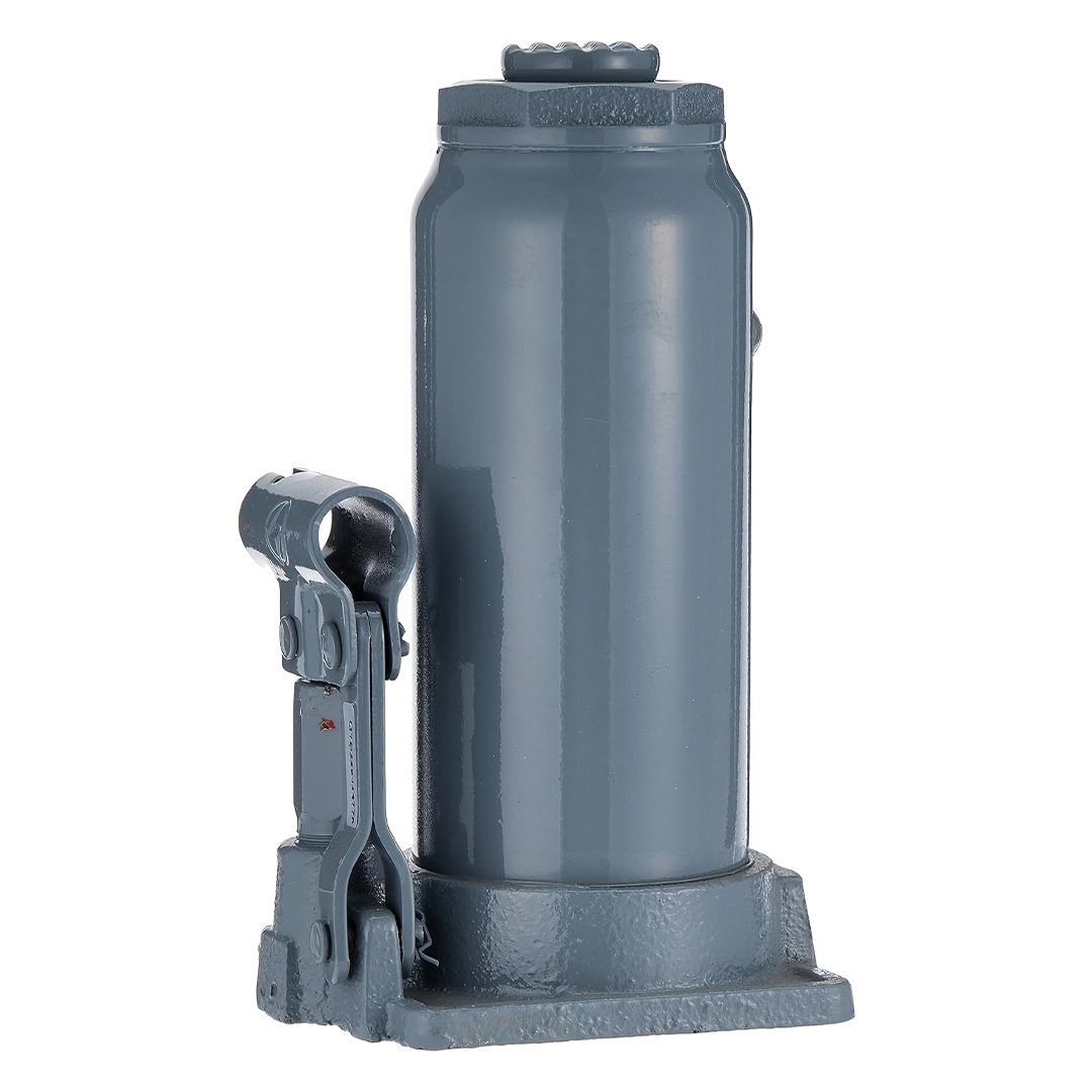 Pro - Lift B - 012D Grey Hydraulic Bottle Jack - 12 Ton Capacity - Pro - Lift