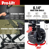 Pro - Lift Collapsible Folding Wagon – Green - Pro - Lift