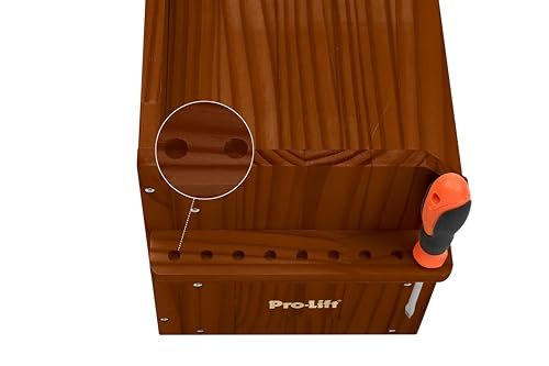 Pro - Lift Cordless Drill Organizer – Wall Mount Power Tool Storage Rack with 5 Hanging Slots - Pro - Lift