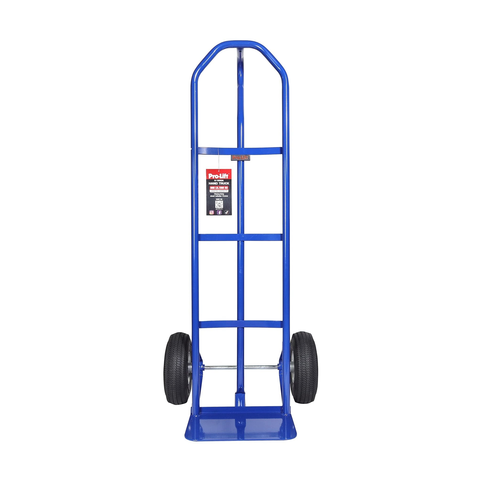 Pro Lift Hand Trucks Heavy Duty – Industrial Dolly Cart with Vertical Loop Handle and 800 Lbs Maximum Loading Capacity - Pro - Lift