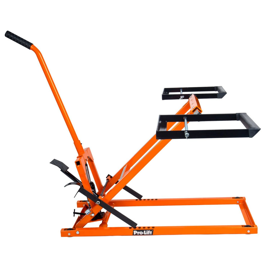 Car Lift Lawn Mower Lift, 29 Inch Lawn Mower Lift Tool Adjustable