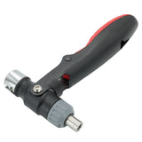 Pro - Lift Multi Functional Hand Tool Kit for DIYers - 12 Pieces, Screwdriver Bits, Sockets, Hammer, and More - Pro - Lift