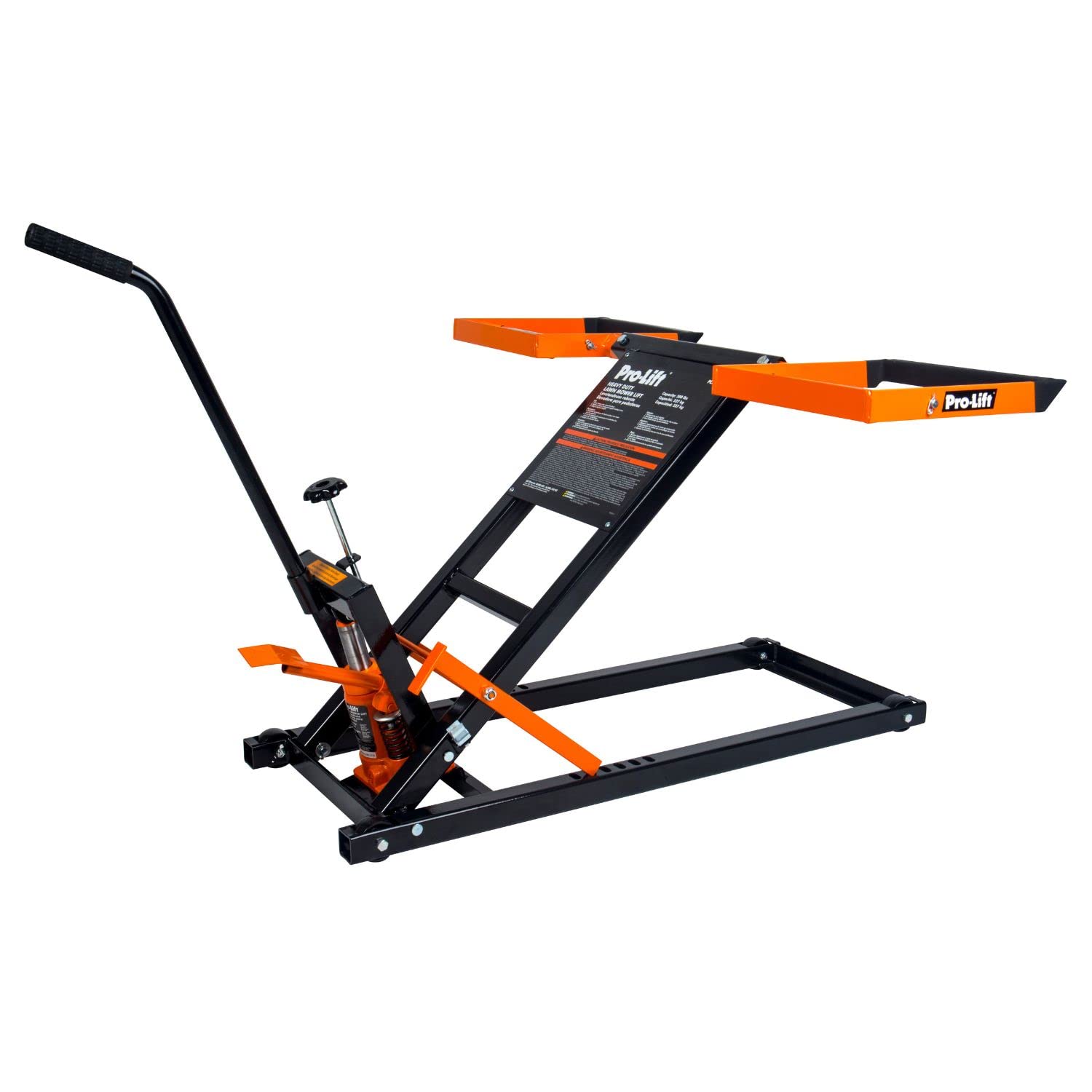 Pro - Lift PL5500 Lawn Mower Lift with Hydraulic Jack - 500 Lbs Capacity - Pro - Lift