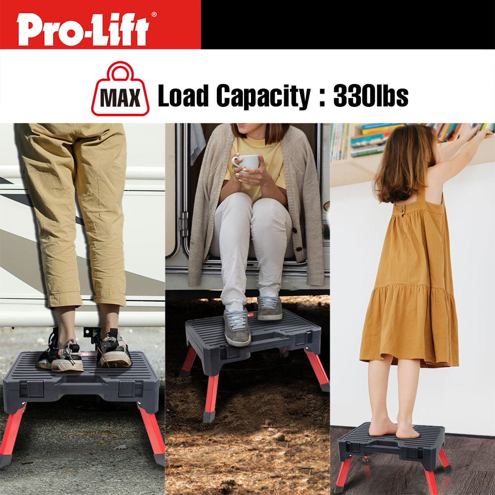 Pro - Lift Portable Storage Step Stool - Pro - Lift