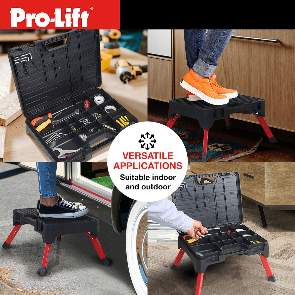 Pro - Lift Portable Storage Step Stool - Pro - Lift