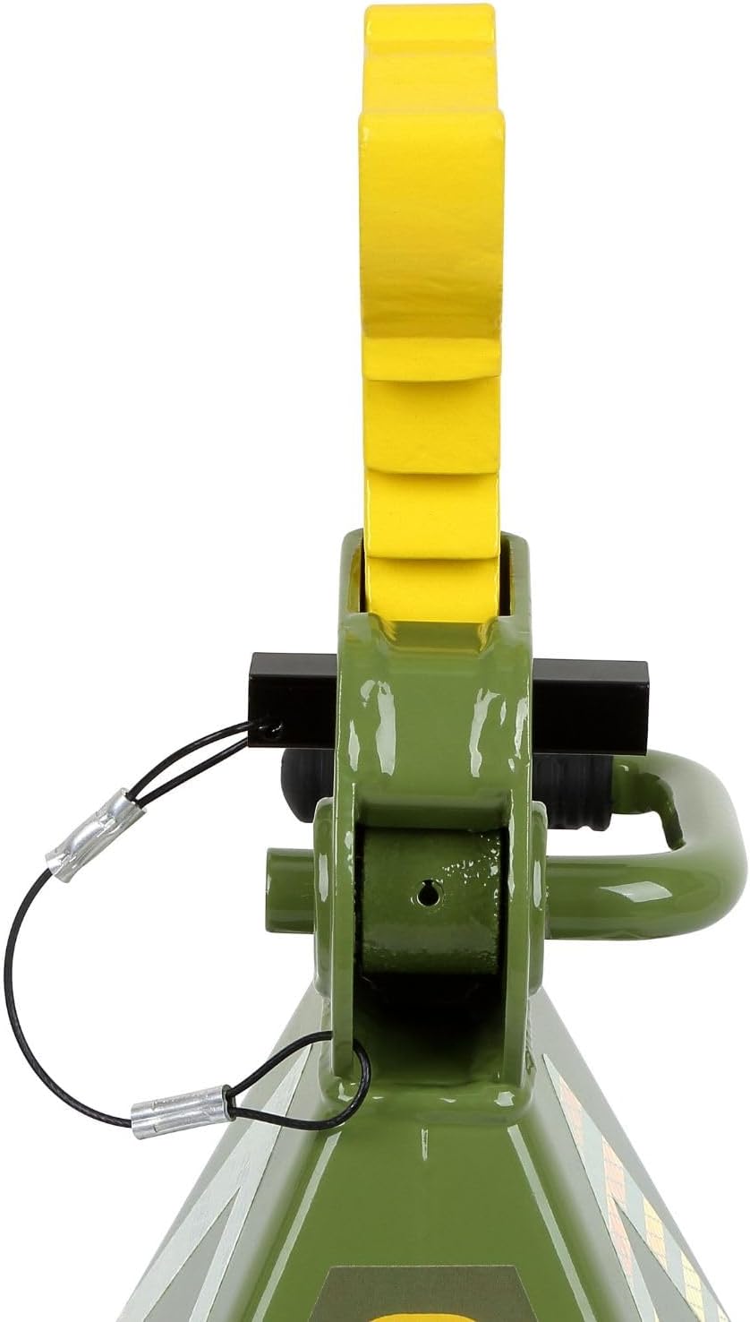 Pro - Lift Trifecta 2 - Ton Jack Stand Pair with Reflective Glow - in - the - Dark Safety Triangle, Double Locking Pins, and Extra - Wide Stable Base - Pro - Lift