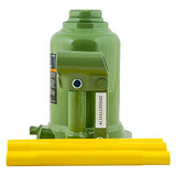 Pro - Lift Welded Bottle Jack 12 Ton - Low Profile (24,000 Lbs) Capacity Hydraulic Lifting with Side Pump Two - Piece Handle - Pro - Lift