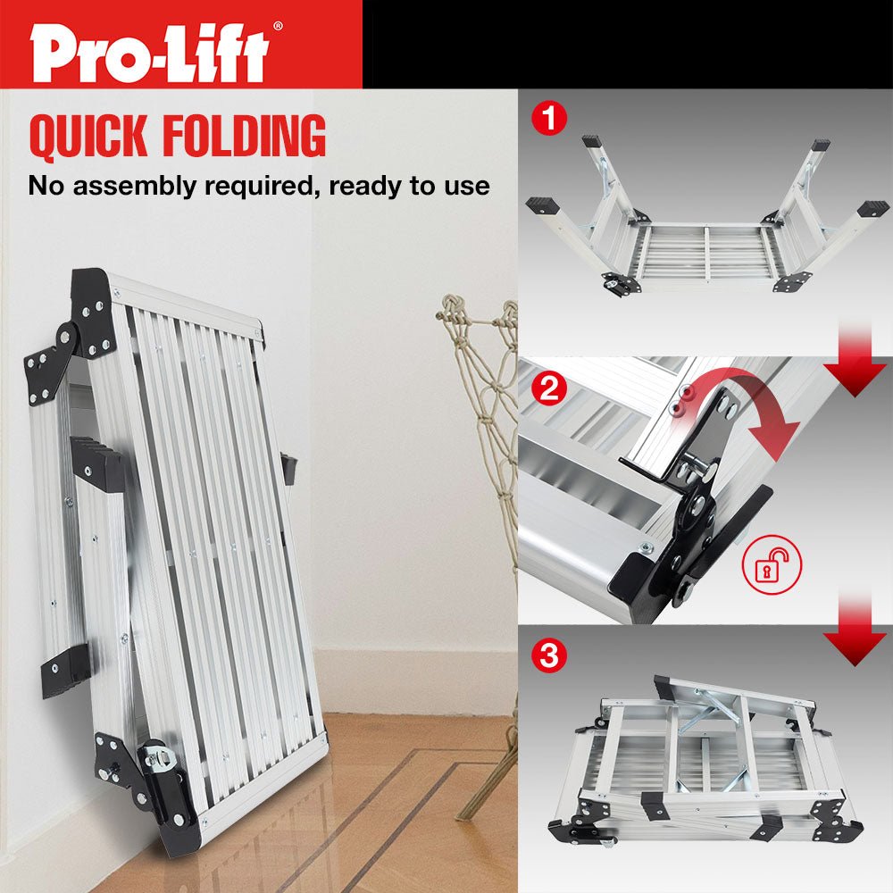 Pro - Lift Work Platform Aluminum Step - Pro - Lift