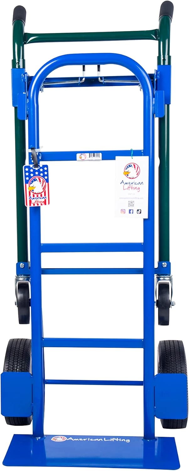 Quick Change 4 - in - 1 Convertible Hand Truck & Cart - Pro - Lift