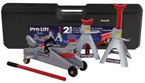 Grey Floor Jack and Stand Combo - Pro-Lift