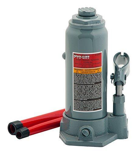 Grey Hydraulic Bottle Jack - 6 Ton Capacity - Pro-Lift