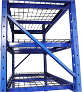 Pro-Lift Master Storage Shelves: Sturdy 4-Tier Adjustable Metal Wire Shelving - 8000 lbs Total Load Capacity for Supreme Garage & Basement Organization - Pro-Lift